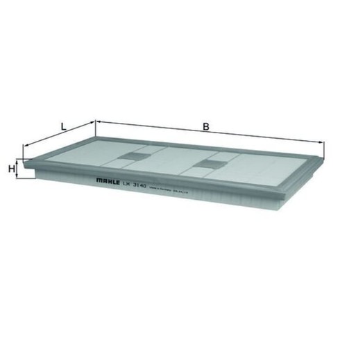Luftfilter mahle 3140 für - mahle,